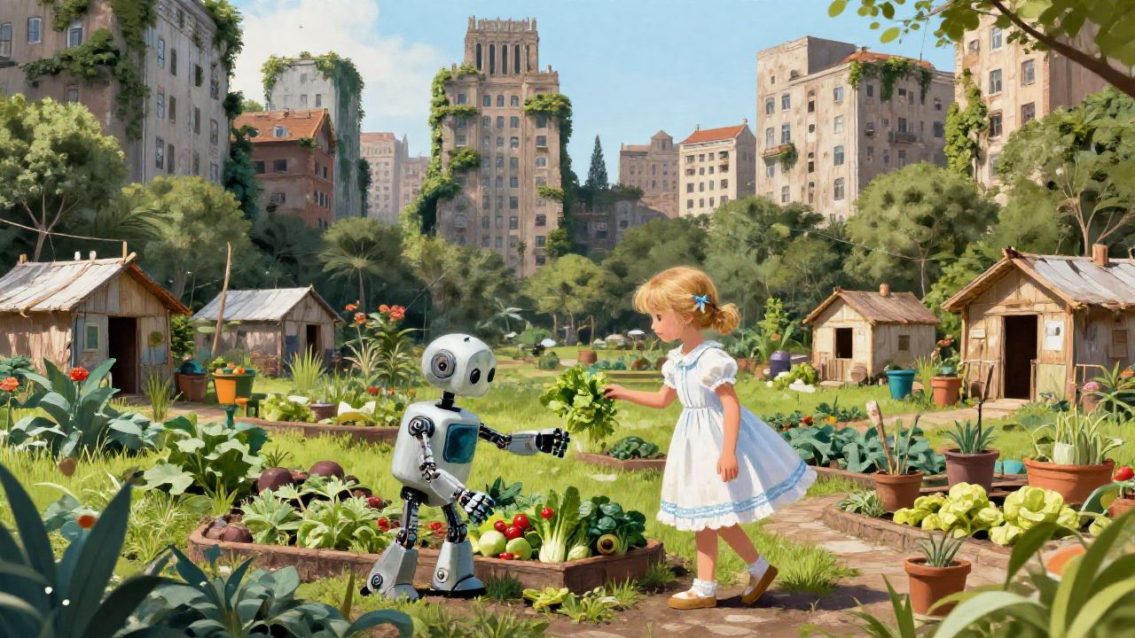 Friends Gardening